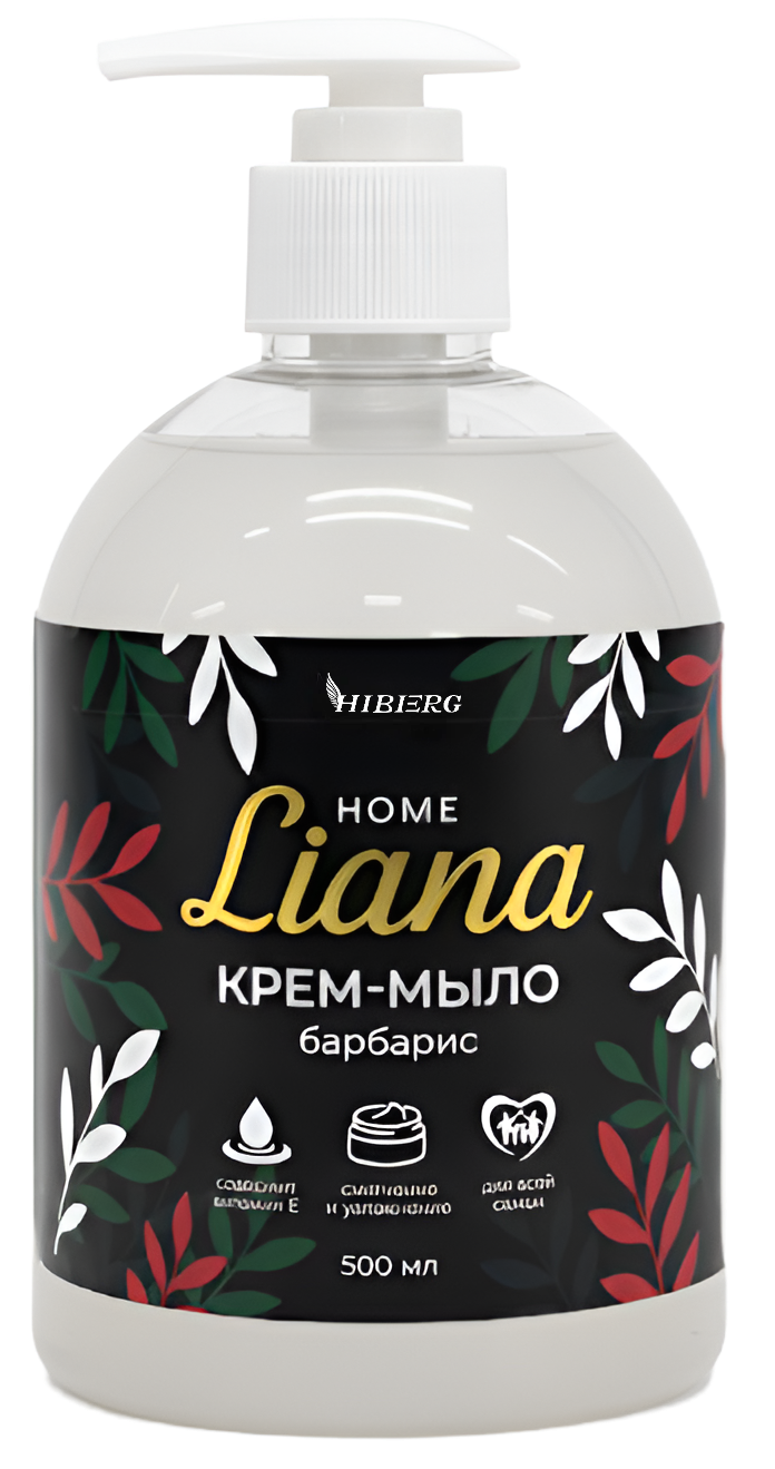 HIBERG: HOME Liana крем-мыло с ароматом Барбарис 500 мл