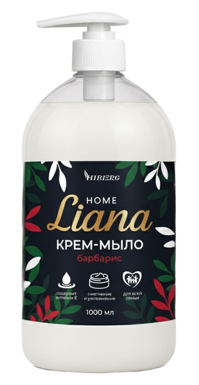 HIBERG: HOME Liana крем-мыло с ароматом Барбарис 1000 мл